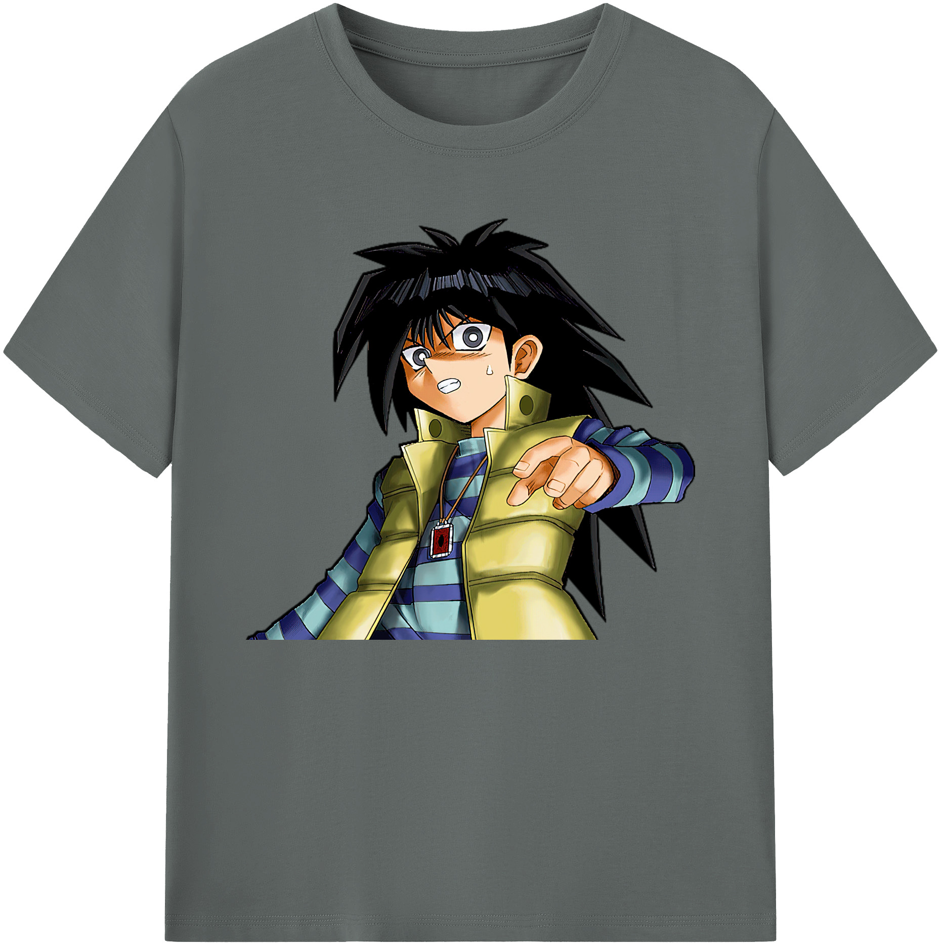 （画像用） 遊☆戯☆王 Yu-Gi-Oh! 綿100％ メンズ半袖Tシャツ｜肌触りやわらか＆通気性